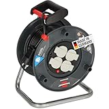 Brennenstuhl Garant V2 Kabeltrommel 25m Kabel (Made in Germany, 4...
