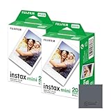 Fujifilm Instax Mini Film: 40 Aufnahmen insgesamt, (10 Blatt x 4) - Multipack...