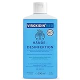 Viroxidin Med Desinfektionsmittel für Hände 500ml - VERGLEICHSSIEGER -...