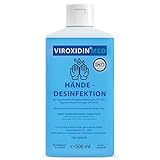 Viroxidin Med Desinfektionsmittel für Hände 500ml - VERGLEICHSSIEGER -...