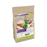 Vita2You Konjakmehl 250g - feines Glucomannan Pulver - Glutenfrei - konjakwurzel...