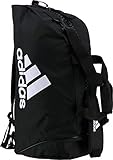 adidas 2in1 Bag Sporttasche, Schwarz/Weiß, M