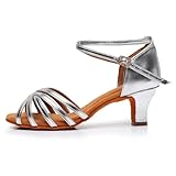 Latein Tanzschuhe für Damen Schwarz Professionelle Tanzschuhe Ballsaal Party...