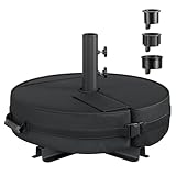 SONGMICS Sonnenschirmständer, Schirmständer, mit Sand befüllbar,...