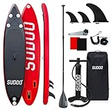 Stand Up Paddling Board Aufblasbares SUP Board für 2+1 Personen/Familien,...