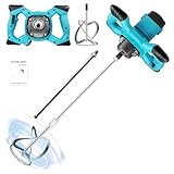 Mörtelrührer, Rührwerk 2100W Mörtelrührer Farbrührer, Betonmischer with 6...