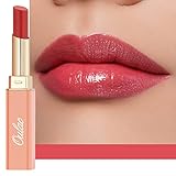 Oulac 2 in1 Lippenstift und Lip Balm, Saftiger und Glänzender Lippenpflege...