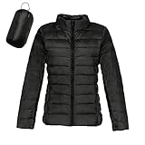 Leichte Daunenjacke Damen Puffer Jacke Damen Leichter Daunenmantel Lightweight...