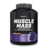 BioTechUSA Muscle Mass | Protein- & Kohlenhydratpulver | mit Kreatin und...