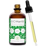 Bio Hanföl für Hunde und Katzen 100ml I 100% Natürlich und Kaltgepresst -...