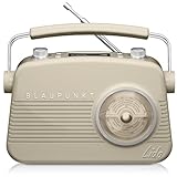 Blaupunkt Nostalgie Radio mit DAB+ Lido BG - Bluetooth 5.0 - Kopfhöreranschluss...