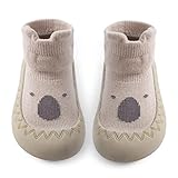 Exemaba Baby Sockenschuhe Rutschfeste Niedlicher Cartoon Weicher Stricken...