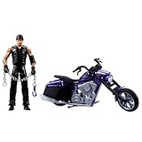 Mattel WWE WREKKIN' SLAMCYCLE Fahrzeug und Undertaker Figur - Boneyard Slamcycle...