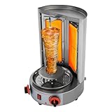 4.3KW Dönergrill, Vertikaler aus Edelstahl für Döner, Dönergrill für Gas...