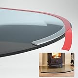 4-WAY Fach Silikon Dichtlippe Schmutzlippe für Kaminplatte Glasboden,...