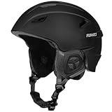 FUNWICT Skihelm für Herren und Damen, Verstellbarer Ski Helm mit 12...