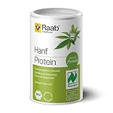 Raab Vitalfood® Naturland Bio Hanfprotein Pulver (500 g) - Protein-Pulver mit...