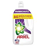 Ariel Flüssigwaschmittel, 80 Waschladungen, Farbschutz, Ausgezeichnete...