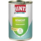 RINTI Canine Gewicht Huhn | Spezialkost für Hunde | 6x400g | Zur Verringerung...