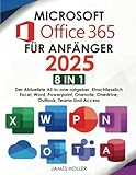 Microsoft Office 365 für Anfänger: [8 in 1] Der Aktuellste...