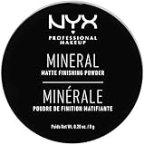 NYX Professional Makeup Mineral Finishing Powder, Loses Puder, Mattes Finish,...