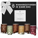 P-Stash Black Box Nussmischung - 6er Box Nüsse Mix - Cashews, Mandeln &...