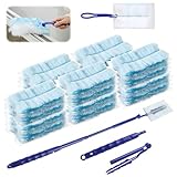 50 Tücher Swi-ffer Staubmagnet Nachfüllpack Set, Staubwedel für Swi-ffer...