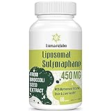 Liposomales Sulforaphan 450mg, Hochdosiert aus Brokkoli Extrakt, Reine Brokkoli...