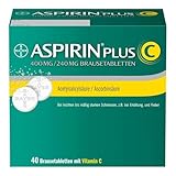 Aspirin Plus C | Erkältungsmittel mit Vitamin C | schnell gegen Kopf-, Hals-...