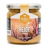 Deutscher Heidehonig 500g - Imkerei Schell - cremig gerührter Honig aus eigener...