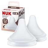 NUK Perfect Match Babyflaschentrinksauger | Ab 3 Monate | Passt sich dem Baby an...