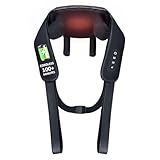 KNQZE Nackenmassagegerät mit Wärme, elektrische Tiefengewebe 4D...