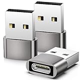 USB C Adapter, Adapter USB C auf USB (3 Stück), USB C Buchse auf USB Stecker...