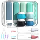 NuvaConx Reiseflaschen Zum Befüllen, 18 StüCk Silikon Reiseflaschen Set,...