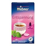 Meßmer ENTSPANNUNG | Kräutertee mit Melisse & Rosenblütenöl | 20 Teebeutel |...
