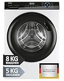 Haier I-PRO SERIE 3 Waschtrockner HWD80-B14939 I Waschmaschine Trockner Kombi...