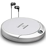 Lenco CD-201 - Tragbarer CD-Player Walkman - Diskman - CD Walkman - MP3 Funktion...