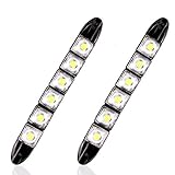 HEHEMM 6 LED Flexible 12V Auto Truck Tagfahrlicht Signallampen DRL Auto Nebel...
