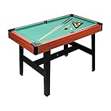 Billardtisch 4ft + Zubehör für Kinder & Erwachsene Billard Tisch 122x67x78 cm...