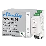 Shelly Pro 3EM (120A) | WLan & Bluetooth Smart Energy Monitoring...