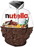 EUDOLAH Herren Slim Fit Kapuzenpullover 3D Druck Hoodie Weihnachten Winter Bunt...