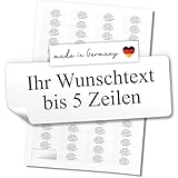 Adressaufkleber selbstklebend | PERSONALISIERT | 256 Stück | kleine Etiketten...