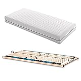 Betten-ABC Matratzenset KSP-500 - Das Original - 140x200 H2 Set + Lattenrost...