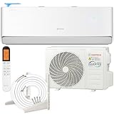 HANTECH 12000 BTU 3,6 kW Split Klimaanlage mit Frisch Luftzufuhr mit 3 m Leitung...