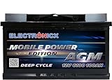 Electronicx AGM Mobile Power Edition Versorgungsbatterie 12V 100Ah / 100 Ah...
