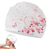 Colorich Silikon Badekappe Damen Mädchen Lange Haare, Badehaube Damen...