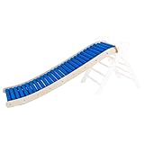 WoodsCraft - Rollenrutsche-Wellenrutsche [160cm] für Kletterdreieck,...