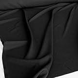 TOLKO Modestoff Dekostoff universal Stoff zum Nähen Dekorieren | Blickdicht...