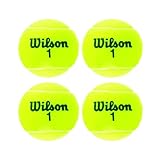Wilson Tennisbälle, Triniti, 4 Bälle, Hülle 100% recyclebar, WRT125200,...