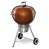 Weber Original Kettle Premium Holzkohlegrill, 55,9 cm, Kupfer
